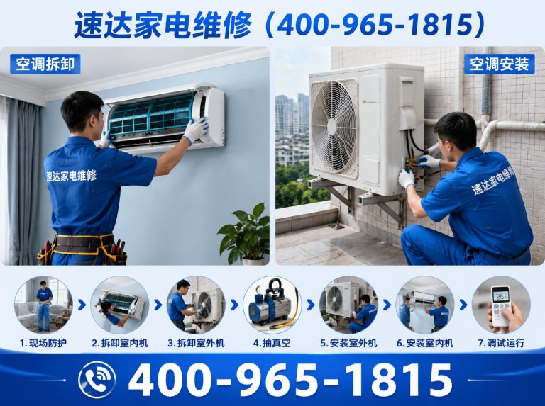 南通空调拆装展示图
